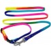 Super Dog Nylon Collar And Leash Set 0.5 Inch
